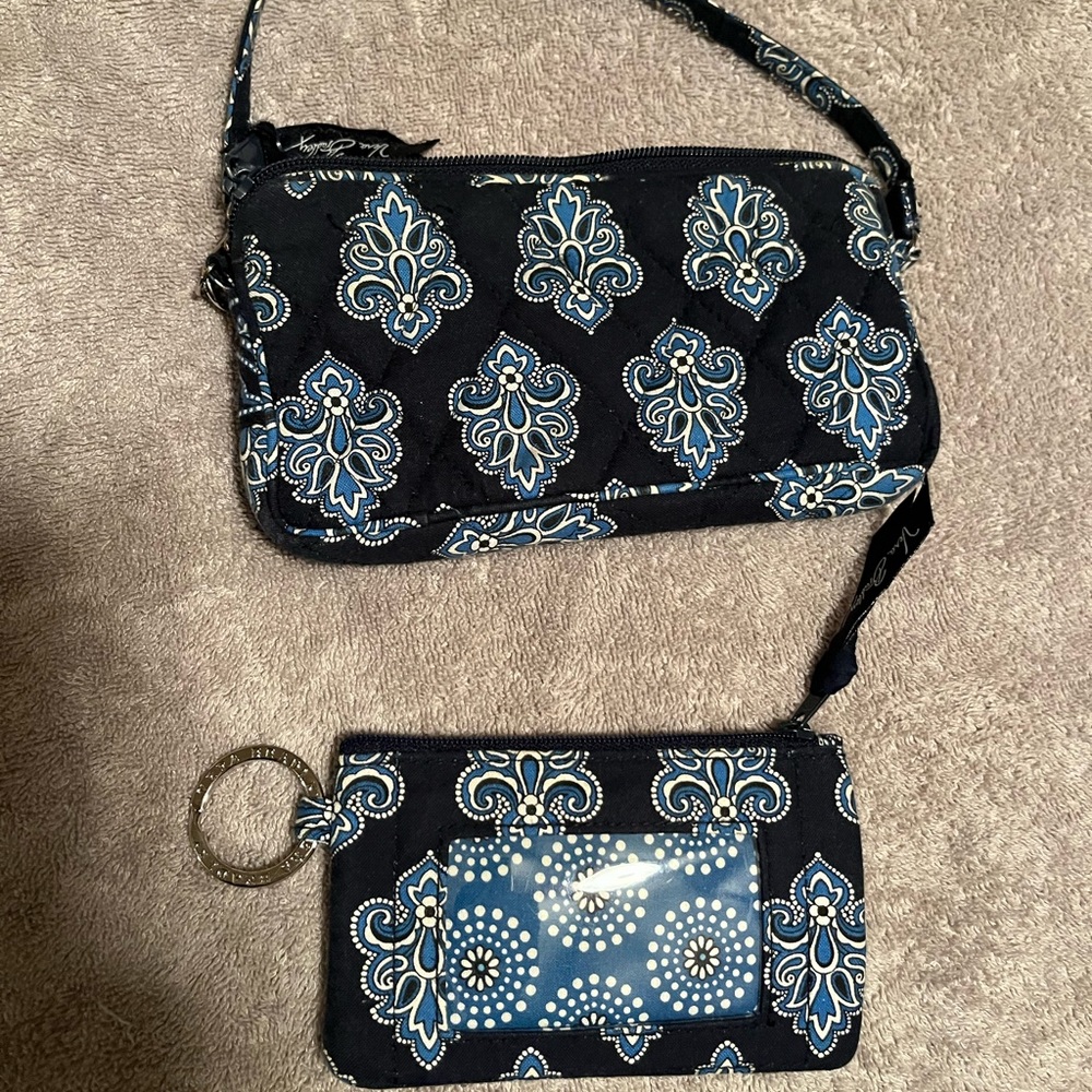 Vera Bradley Keychain and Wristlet